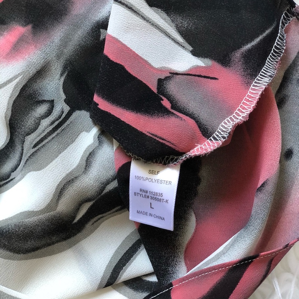 Asymmetrical Abstract Tunic - Picture 3 of 5